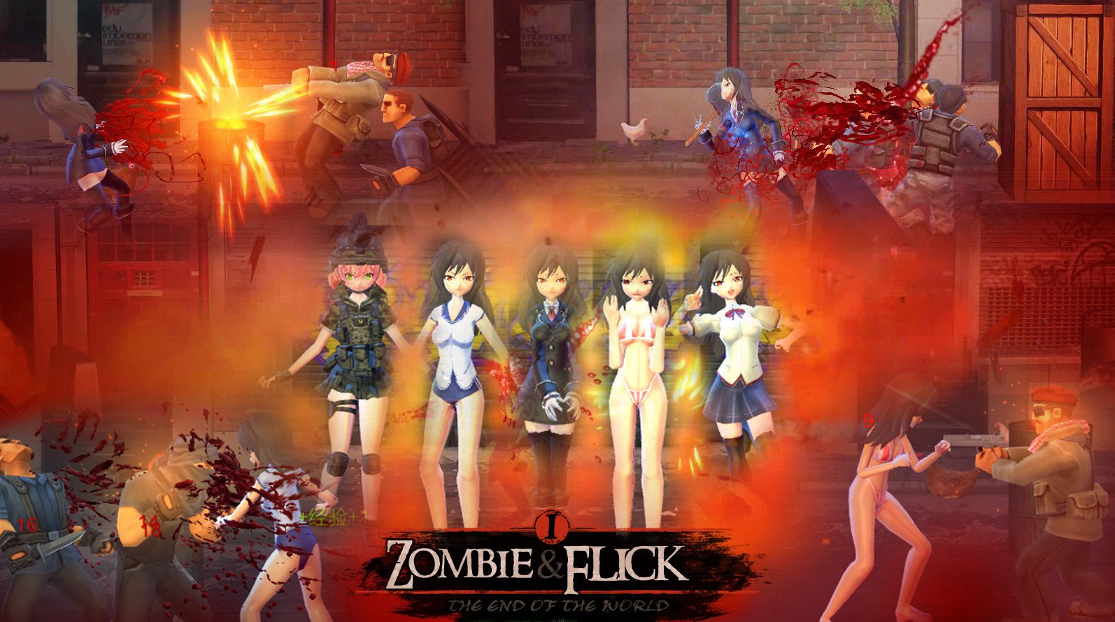 Zombie Flick | 僵尸快打 Steam CD Key (0.44$)