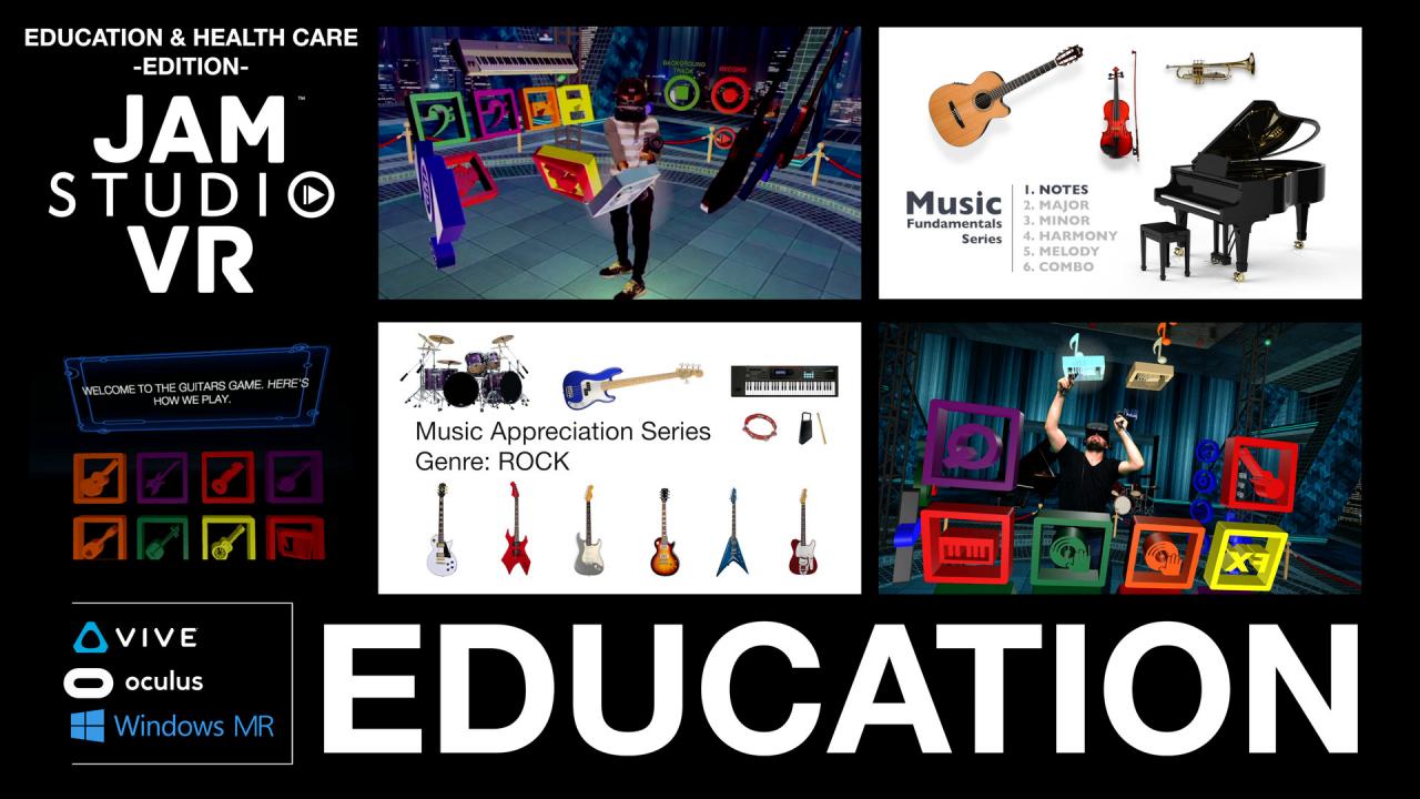 Jam Studio VR - Education & Health Care Edition Steam CD Key (22.59$)