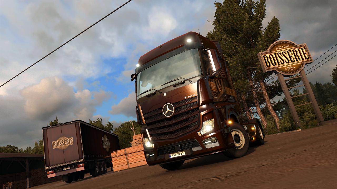 Euro Truck Simulator 2 - Vive la France DLC Steam CD Key (14.84$)