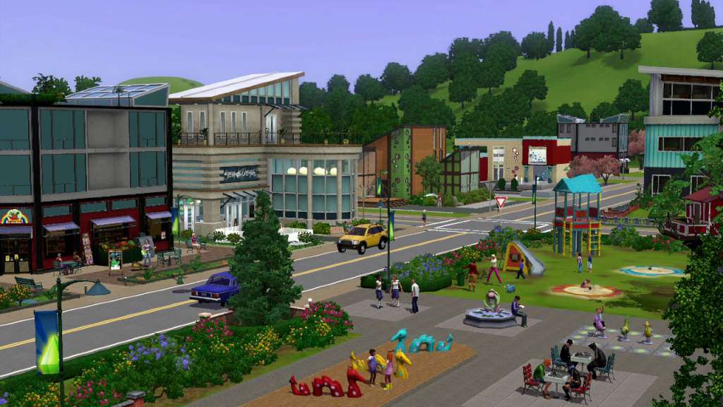 The Sims 3 + Town Life Stuff Pack Origin CD Key (6.53$)