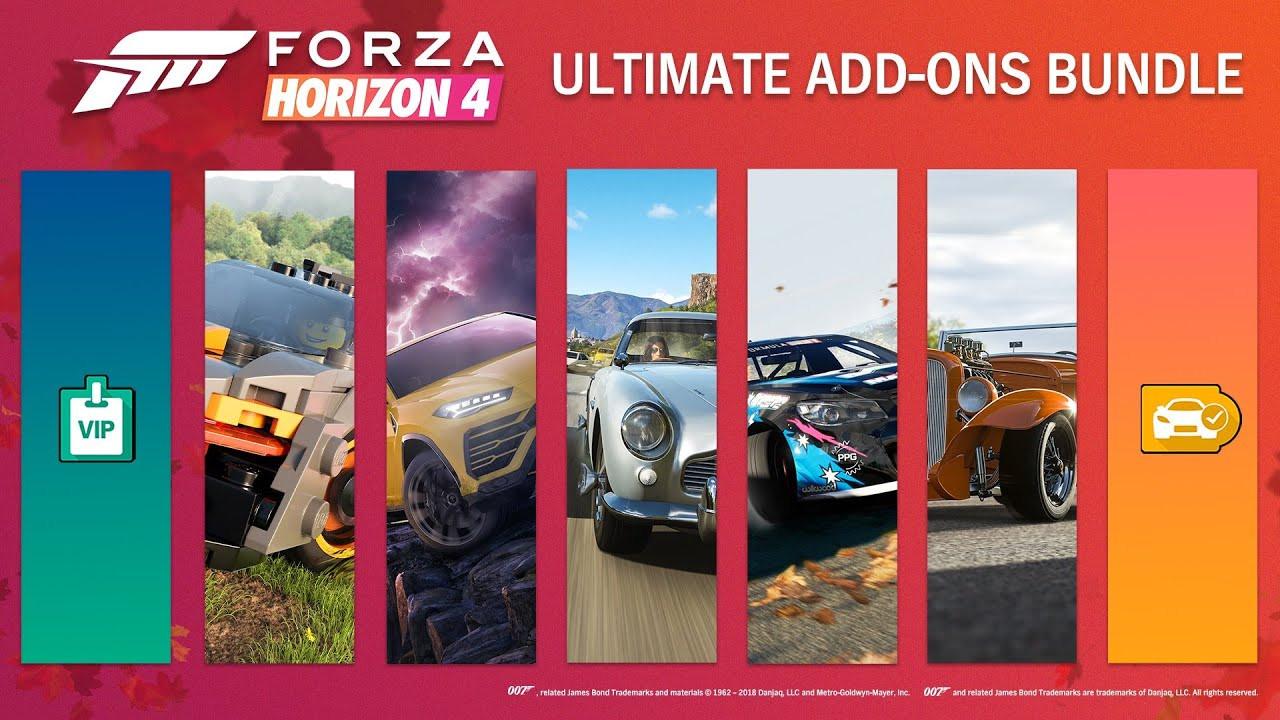 Forza Horizon 4 - Ultimate Add-Ons Bundle DLC EU XBOX One / Windows 10 CD Key (39.85$)