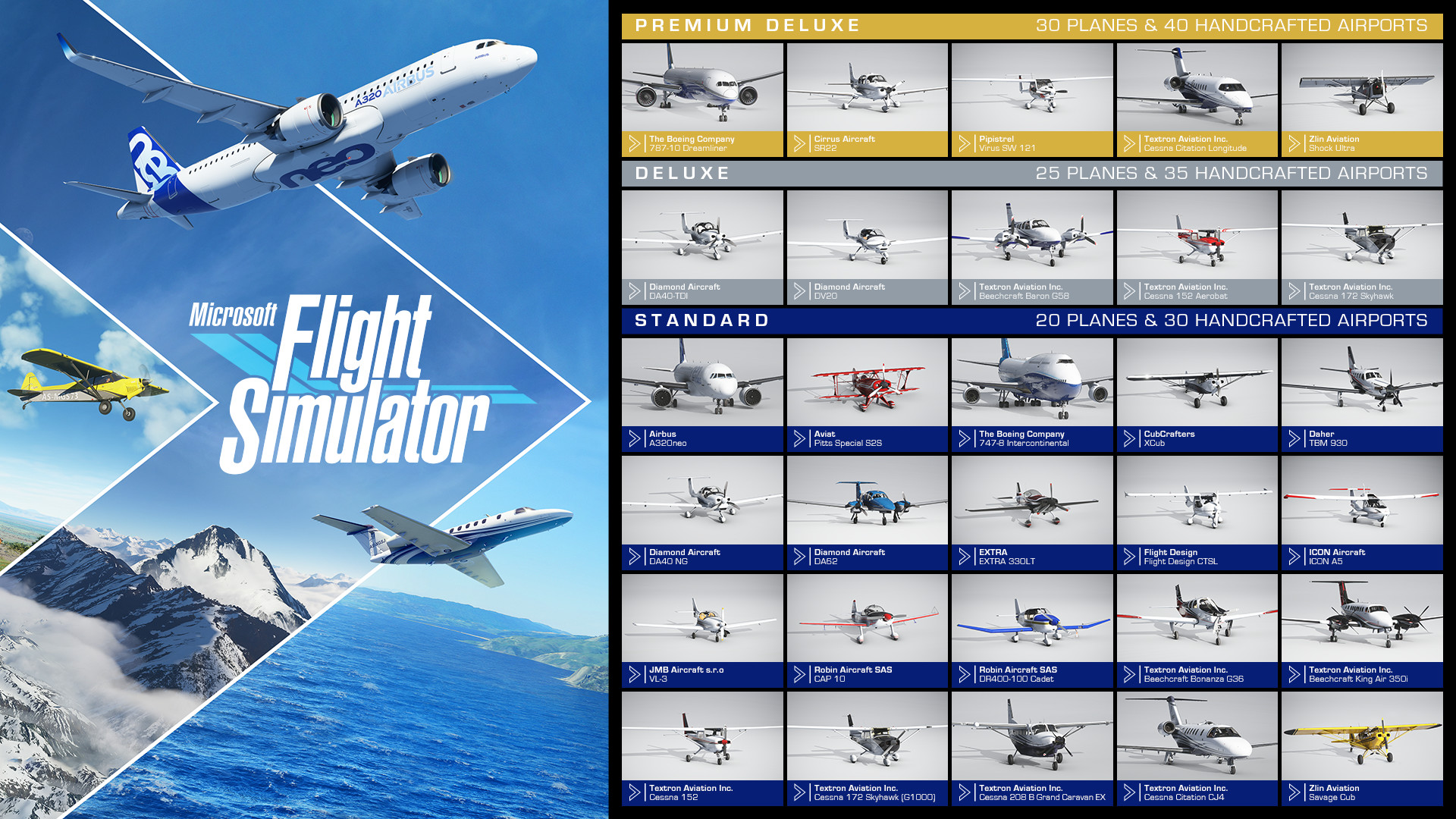 Microsoft Flight Simulator Premium Deluxe Game of the Year Edition EU Xbox Series X|S / Windows 10 CD Key (102.81$)
