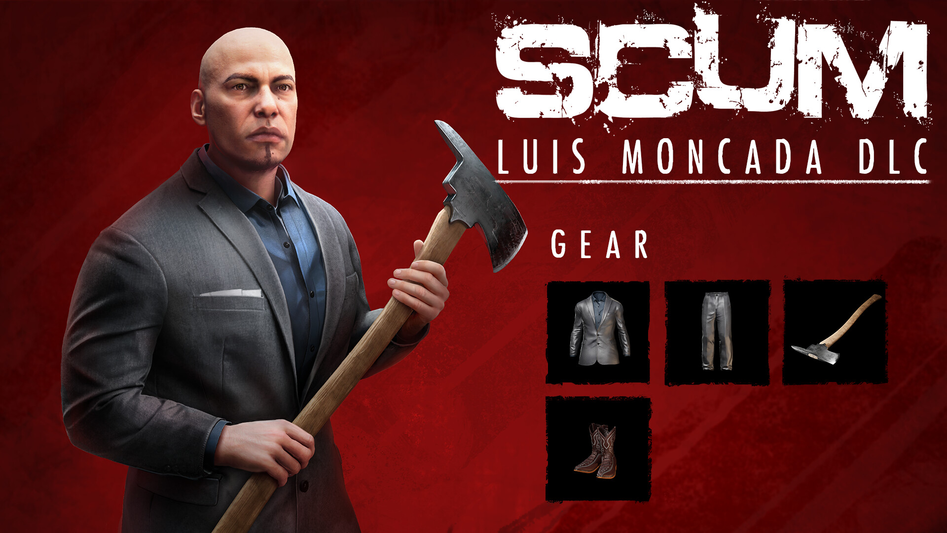 SCUM - Luis Moncada Character Pack DLC Steam CD Key (8.94$)