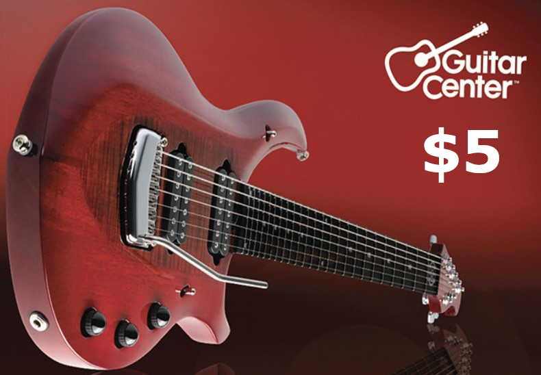 Guitar Center $5 Gift Card US (3.67$)