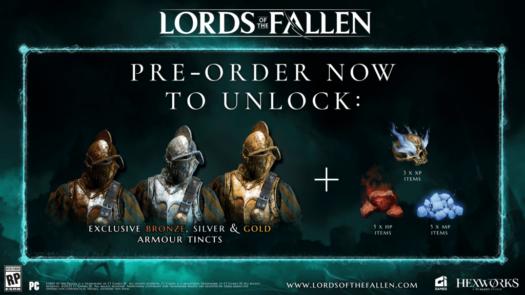 Lords of the Fallen (2023) - Pre-Order Bonus DLC Steam CD Key (1.68$)