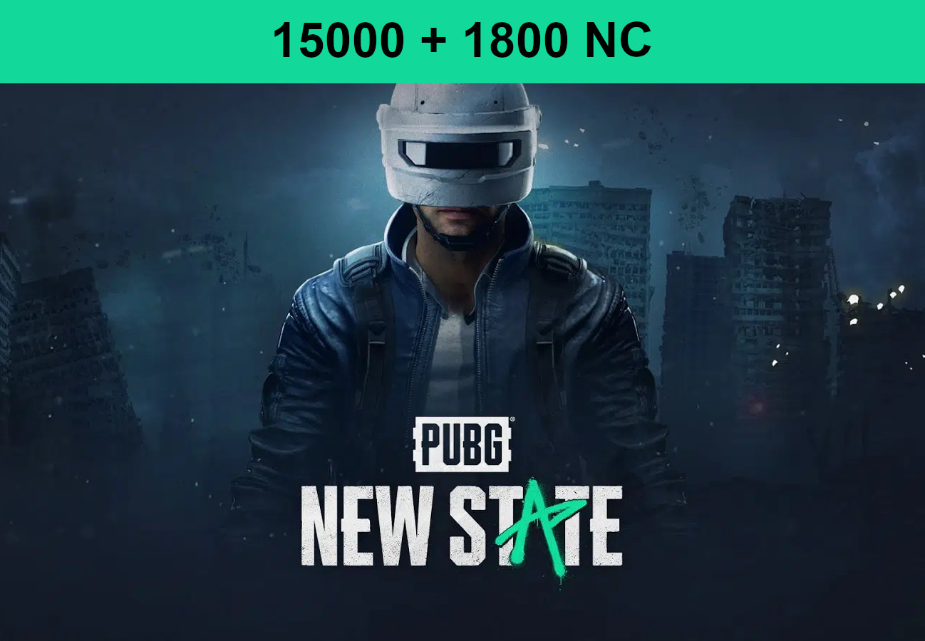 PUBG: NEW STATE - 15000 + 1800 NC CD Key (54.9$)