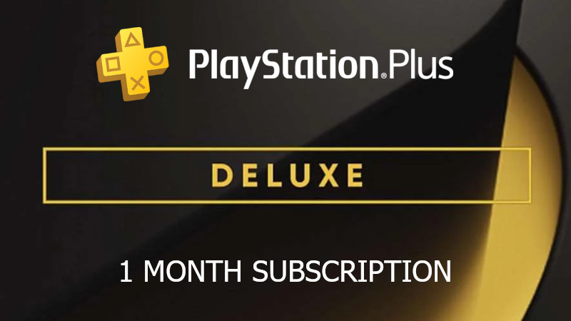 PlayStation Plus Deluxe 1 Month Subscription ACCOUNT (16.94$)