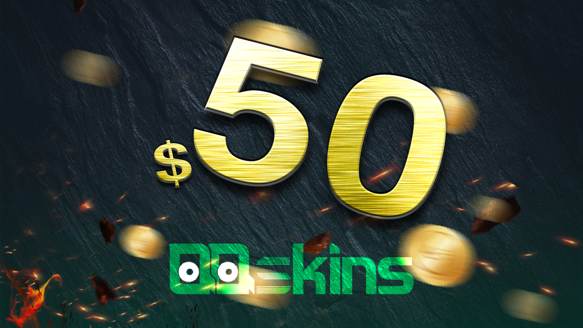 QQSkins $50 Wallet Card (55.02$)