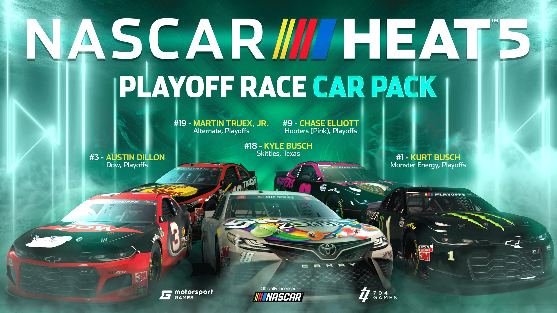 NASCAR Heat 5 - Playoff Pack DLC Steam CD Key (0.24$)