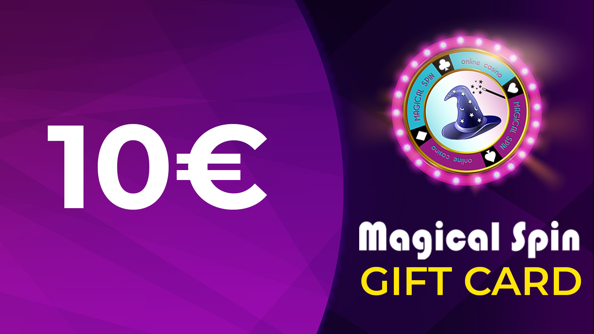 MagicalSpin - €10 Giftcard (10.99$)
