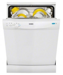 Zanussi ZDF 91200 SA ماشین ظرفشویی عکس, مشخصات