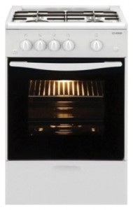 BEKO CSG 52010 GW Кухонна плита фото, Характеристики