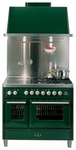 ILVE MTD-100S-MP Green Fogão de Cozinha Foto, características