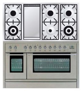ILVE PSL-120F-VG Stainless-Steel 厨房炉灶 照片, 特点