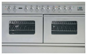 ILVE PDW-120S-MP Stainless-Steel Fogão de Cozinha Foto, características