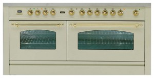 ILVE PN-150V-MP Antique white موقد المطبخ صورة فوتوغرافية, مميزات