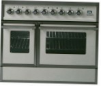 ILVE QDC-90RW-MP Antique white Kompor dapur \ karakteristik, foto