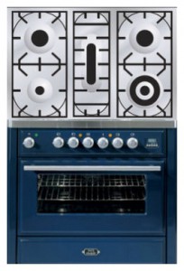 ILVE MT-90PD-MP Blue Estufa de la cocina Foto, características