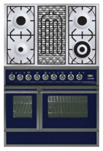 ILVE QDC-90BW-MP Blue 厨房炉灶 照片, 特点