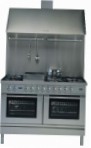 ILVE PDF-120S-VG Stainless-Steel Estufa de la cocina \ características, Foto