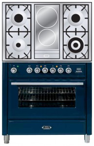 ILVE MT-90ID-E3 Blue रसोई चूल्हा तस्वीर, विशेषताएँ