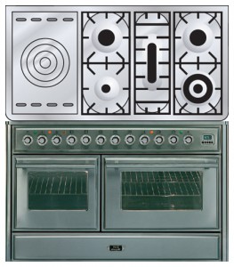 ILVE MTS-120SD-E3 Stainless-Steel Σόμπα κουζίνα φωτογραφία, χαρακτηριστικά