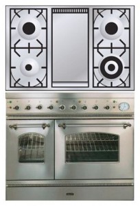 ILVE PD-100FN-MP Stainless-Steel Estufa de la cocina Foto, características