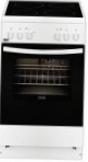 Zanussi ZCV 955011 W Estufa de la cocina \ características, Foto