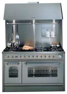 ILVE P-1207N-VG Stainless-Steel Kitchen Stove Photo, Characteristics