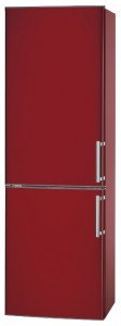Bomann KG186 red Refrigerator larawan, katangian
