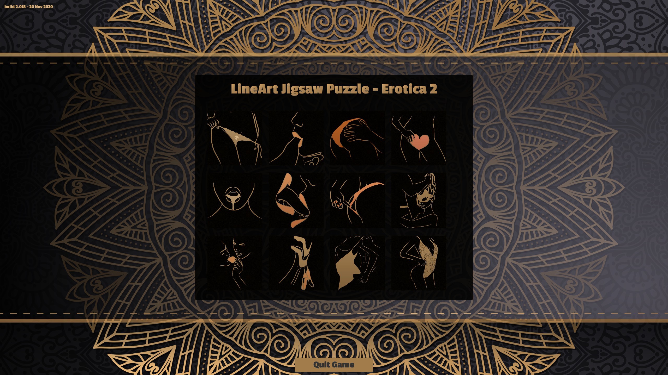 LineArt Jigsaw Puzzle - Erotica 2 Steam CD Key (0.21$)