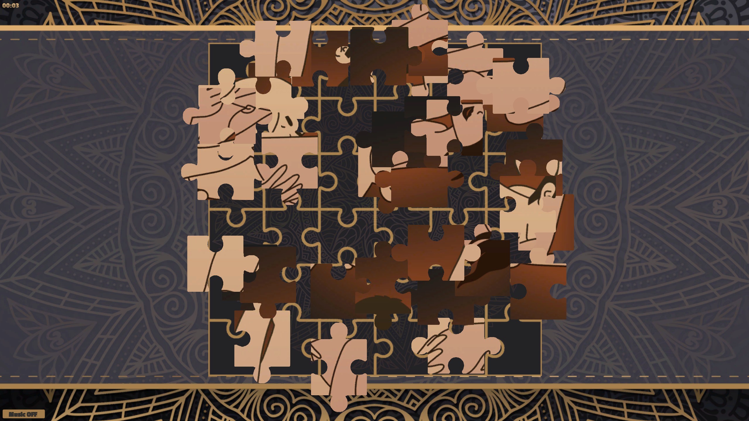 LineArt Jigsaw Puzzle - Erotica 5 Steam CD Key (0.21$)