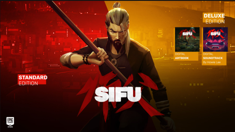 Sifu Deluxe Edition Epic Games CD Key (18.99$)
