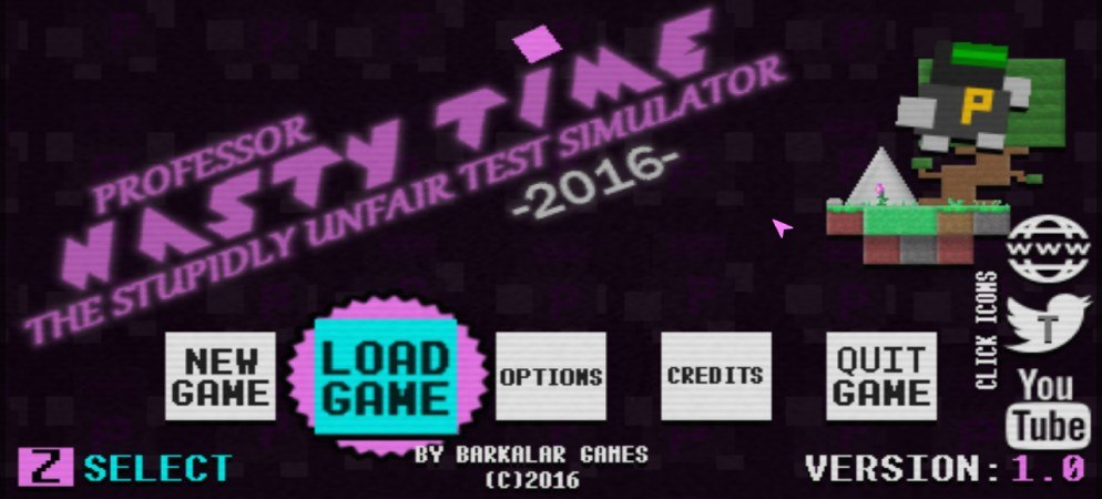 Professor Nasty Time: The Stupidly Unfair Test Simulator 2016 Steam CD Key (2.2$)