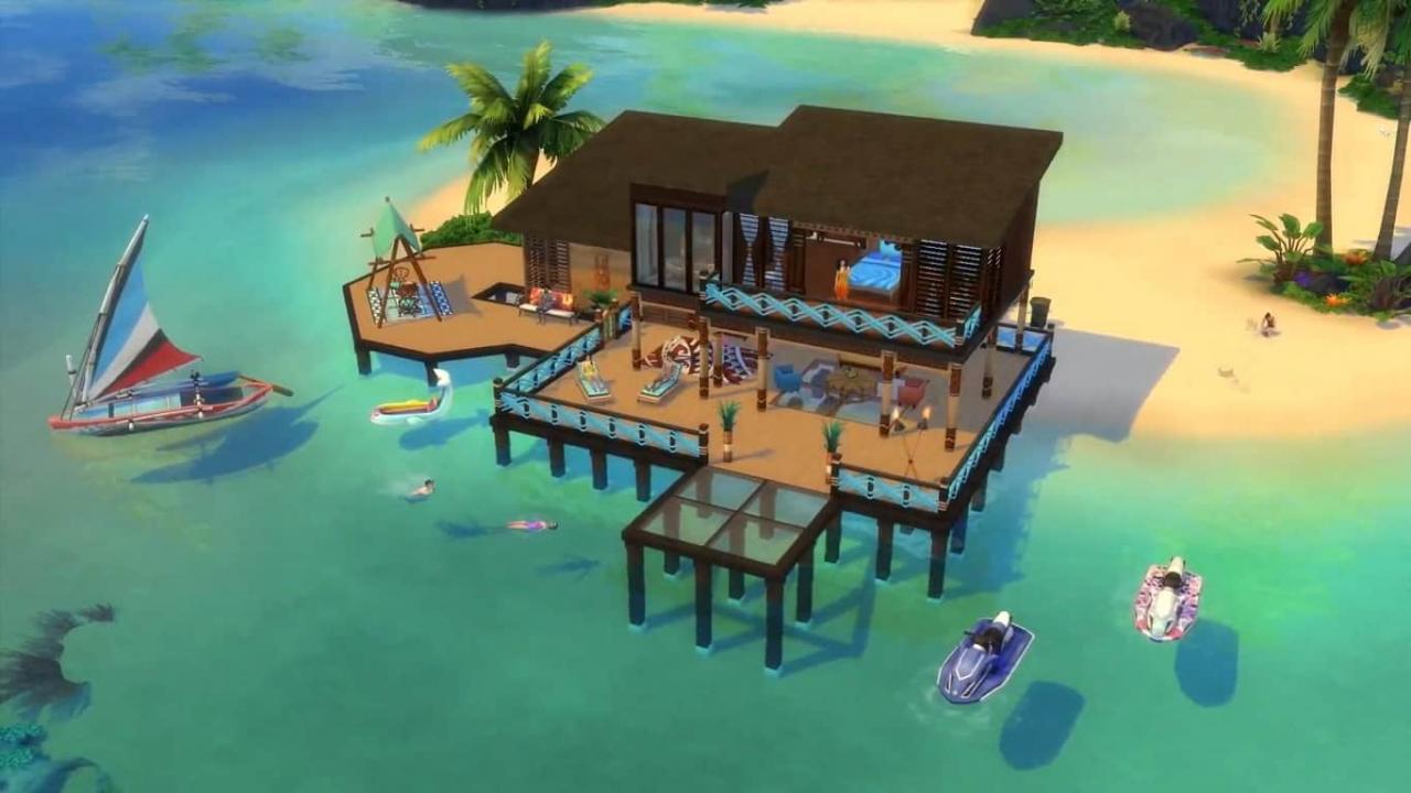 The Sims 4 + Island Living Bundle Origin CD Key (16.94$)