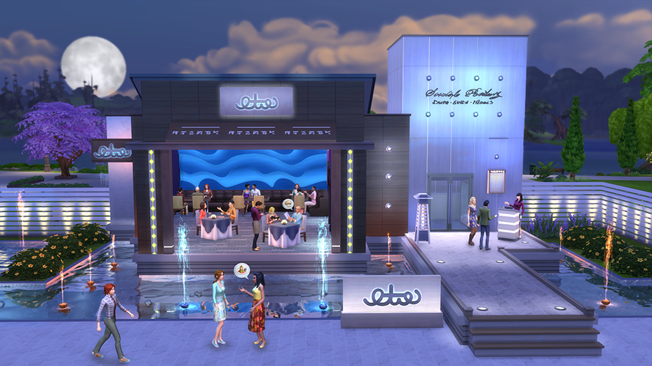The Sims 4 - Dine Out DLC EU Origin CD Key (20.68$)