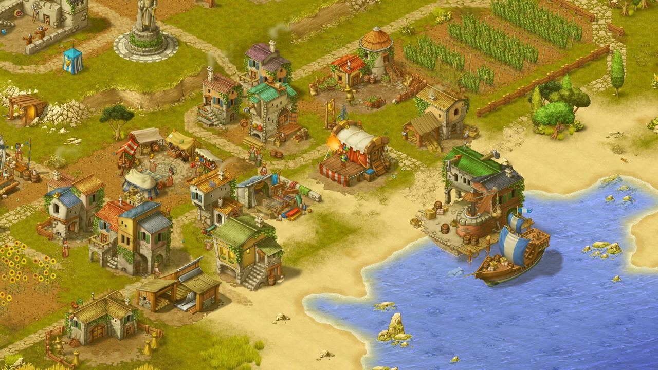 Townsmen - A Kingdom Rebuilt: The Seaside Empire DLC Steam CD Key (2.34$)