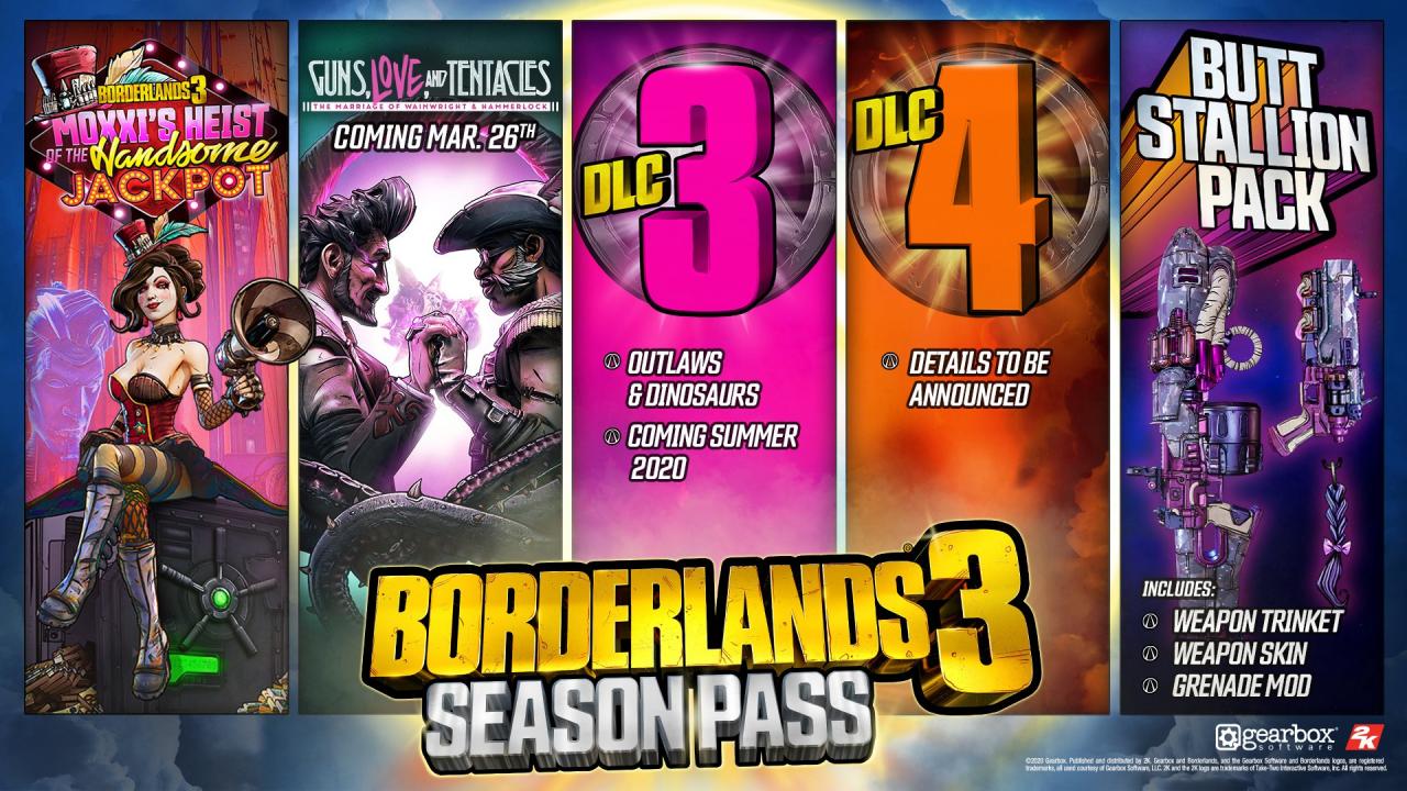 Borderlands 3 - Season Pass DLC EU Steam CD Key (12.68$)