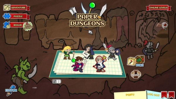 Paper Dungeons Steam CD Key (1.36$)