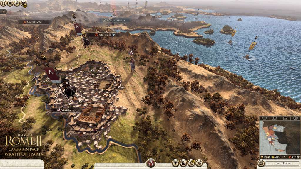 Total War: ROME II - Wrath of Sparta DLC Steam CD Key (7.24$)