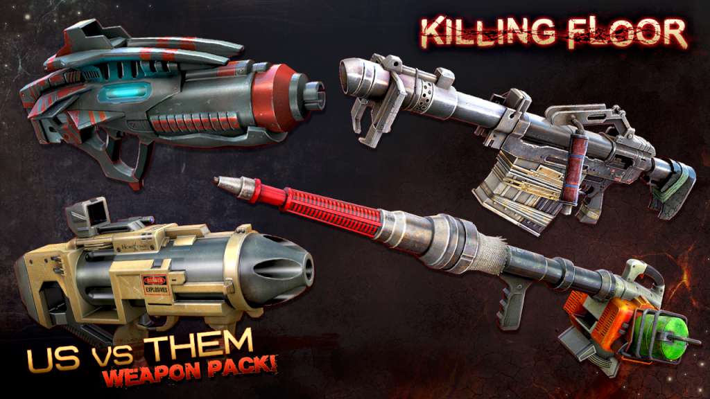 Killing Floor - Community Weapons Pack 3 - Us Versus Them Total Conflict Pack DLC Steam CD Key (0.85$)