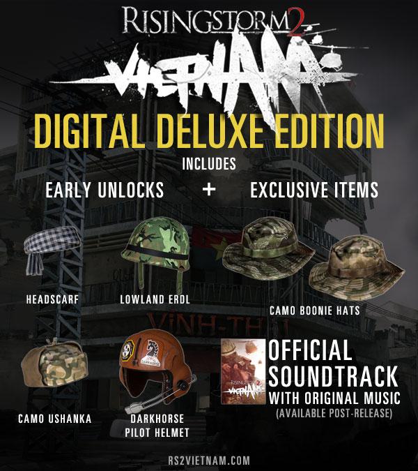 Rising Storm 2: Vietnam Digital Deluxe Edition Steam CD Key (3.8$)