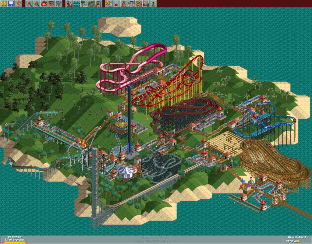 RollerCoaster Tycoon: Deluxe Steam Gift (101.68$)
