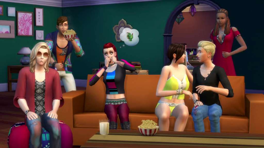 The Sims 4 - Movie Hangout Stuff DLC Origin CD Key (9.37$)