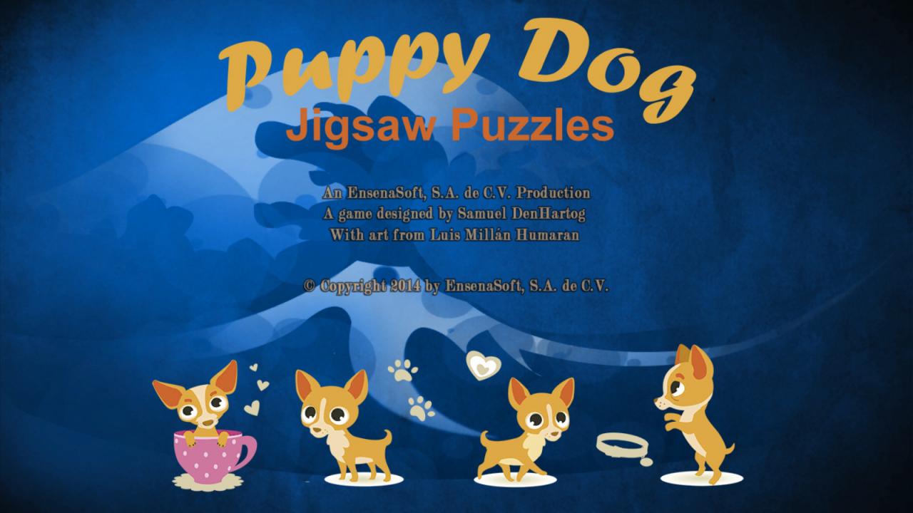 Puppy Dog: Jigsaw Puzzles Steam CD Key (4.16$)