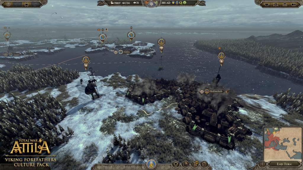Total War: ATTILA - Viking Forefathers Culture Pack DLC Steam CD Key (4.5$)