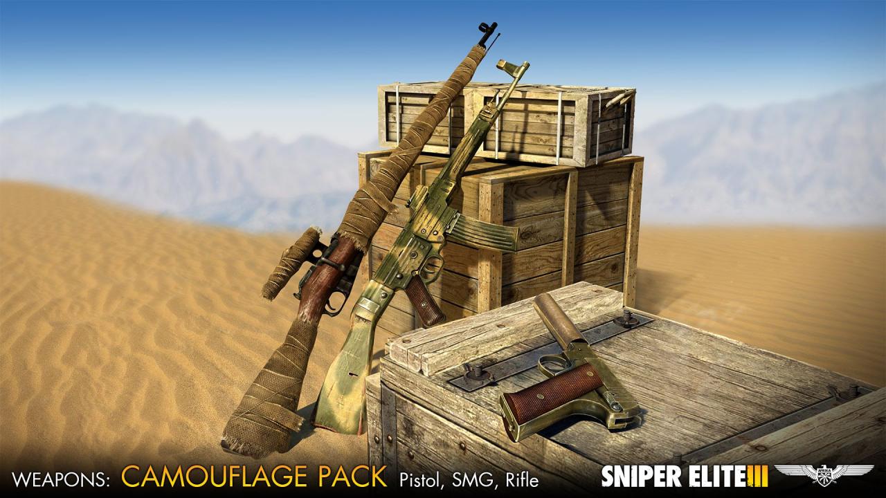Sniper Elite III - Camouflage Weapons Pack DLC Steam CD Key (2.25$)