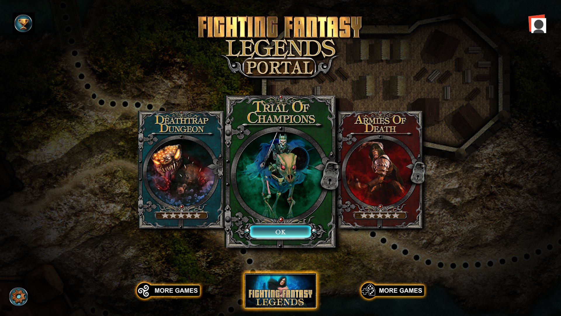 Fighting Fantasy Legends Portal Steam CD Key (2.14$)