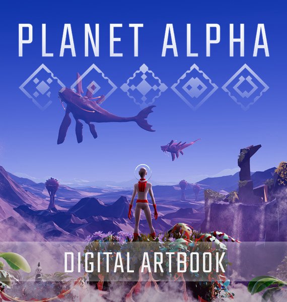 PLANET ALPHA - Digital Artbook DLC Steam CD Key (2.37$)