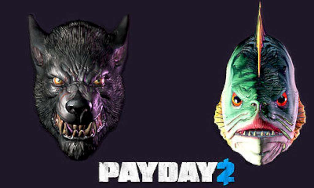 PAYDAY 2 - Lycanwulf and The One Below Masks DLC Steam CD Key (0.37$)